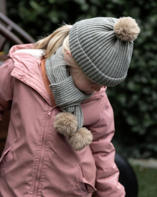 Baby's Only Babymutsje met Pompon Cool Urban Green 3 - 36Mnd koop je bij Babywinkel