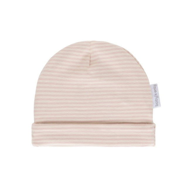 Baby's Only Babymutsje Stripe Oud Roze koop je bij Babywinkel