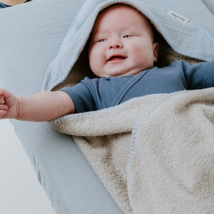 Baby's Only Badcape Baby Fresh Misty Blue koop je bij Babywinkel