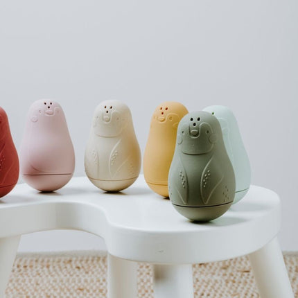 Baby's Only Badspeelgoed Pingu√ØNs Oker/Warm Linen 2St koop je bij Babywinkel