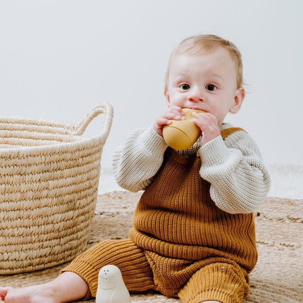 Baby's Only Badspeelgoed Pingu√ØNs Oker/Warm Linen 2St koop je bij Babywinkel