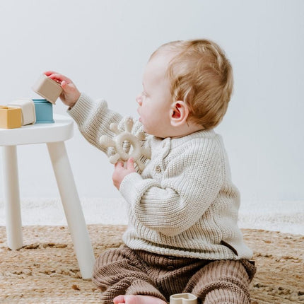 Baby's Only Bijtring Blossom Stonegreen koop je bij Babywinkel