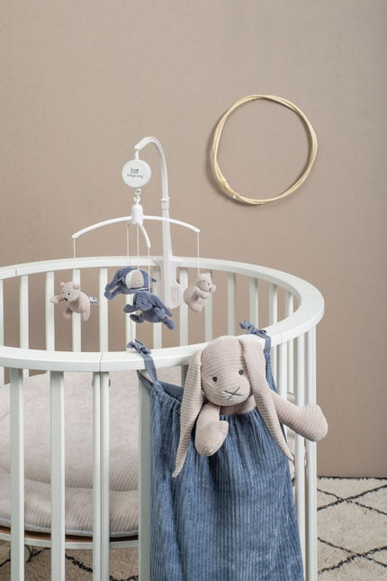 Baby's Only Boxkleed Sense Kiezelgrijs 95cm koop je bij Babywinkel