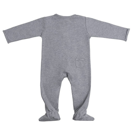 Baby's Only Boxpakje Met Voetjes Melange Grijs koop je bij Babywinkel
