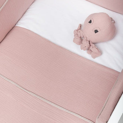 Baby's Only Dekbedovertrek Breeze Antraciet 100x135cm koop je bij Babywinkel