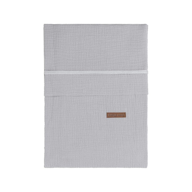 Baby's Only Dekbedovertrek Breeze Grijs 100x135cm koop je bij Babywinkel