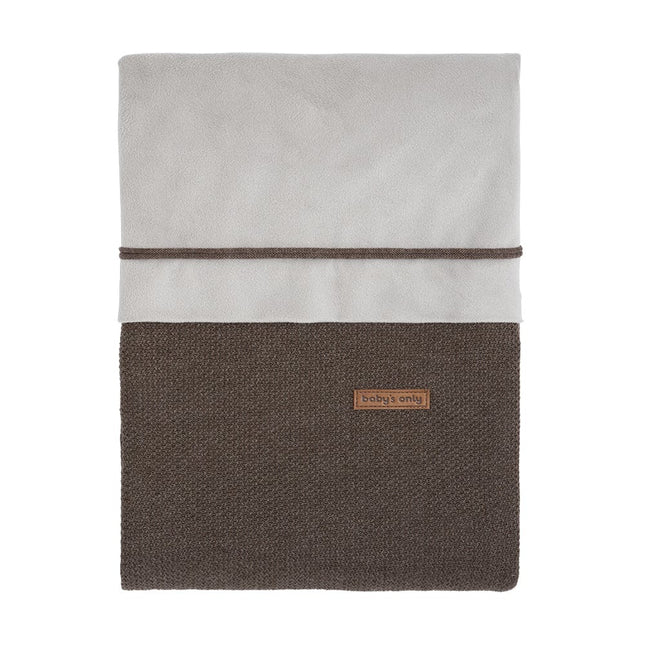 Baby's Only Dekbedovertrek Classic Cacao 100x135cm koop je bij Babywinkel