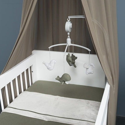 Baby's Only Dekbedovertrek Classic Khaki 80x80cm koop je bij Babywinkel