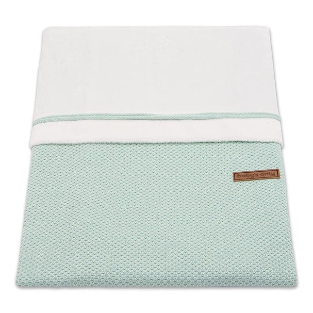Baby's Only Dekbedovertrek Classic Mint 80x80cm koop je bij Babywinkel