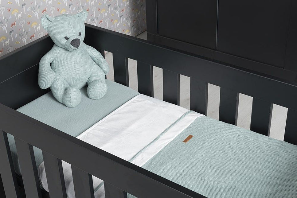 Baby's Only Dekbedovertrek Classic Mint 80x80cm koop je bij Babywinkel