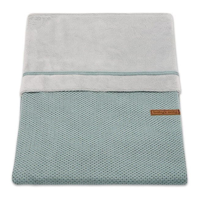 Baby's Only Dekbedovertrek Classic Stonegreen 100x135cm koop je bij Babywinkel