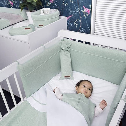 Baby's Only Dekbedovertrek Sparkle Melee Goudmint 100x135 cm koop je bij Babywinkel