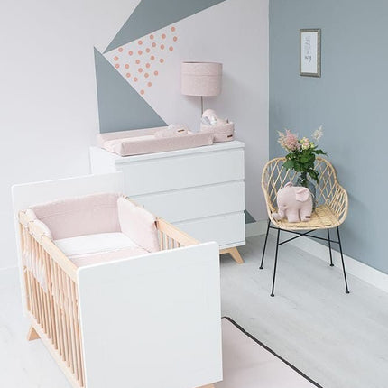 Baby's Only Dekbedovertrek Sparkle Melee Goudmint 100x135 cm koop je bij Babywinkel