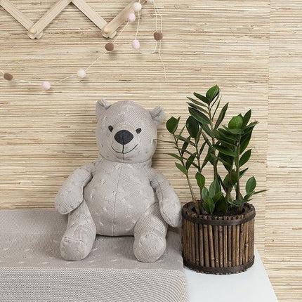 Baby's Only Knuffel Beer Cable Wit 35cm koop je bij Babywinkel