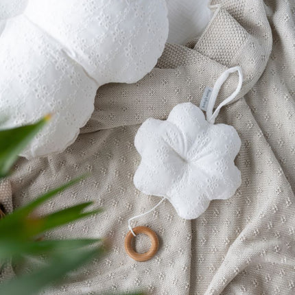 Baby's Only Kussen Bloem Calm Wit koop je bij Babywinkel