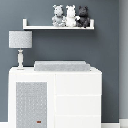 Baby's Only Lampenkap Babykamer Cable Grijs 30cm koop je bij Babywinkel