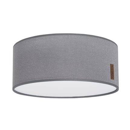 Baby's Only Lampenkap Babykamer Sparkle Zilvergrijs 35cm koop je bij Babywinkel