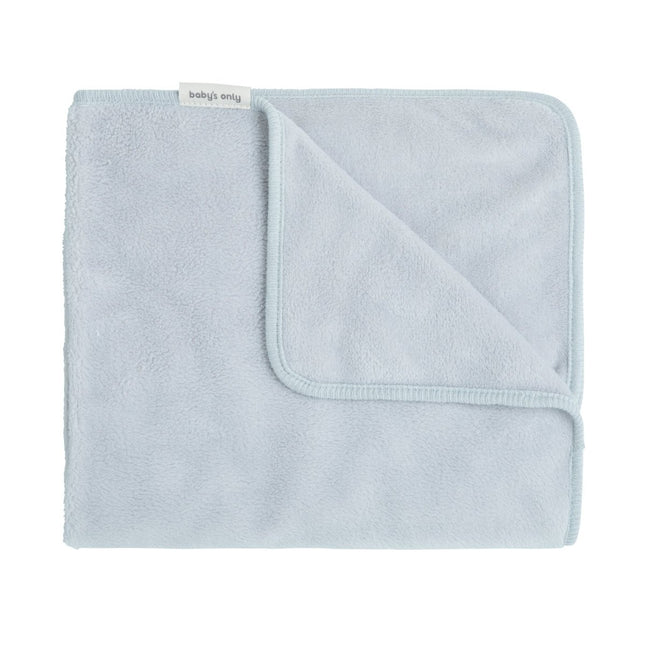 Baby's Only Ledikantdeken Cozy Misty Blue koop je bij Babywinkel