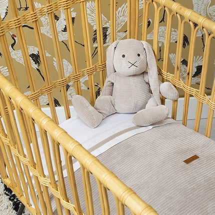 Baby's Only Ledikantdeken Sense Kiezelgrijs koop je bij Babywinkel