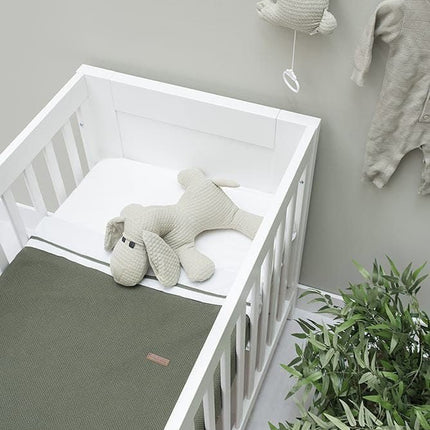 Baby's Only Ledikantdeken Soft Classic Zilver/Grijs koop je bij Babywinkel