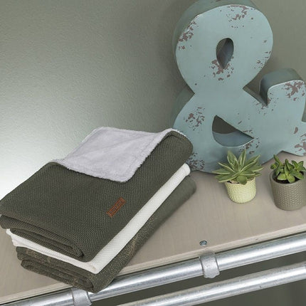 Baby's Only Ledikantdeken Teddy Classic Wol Wit koop je bij Babywinkel