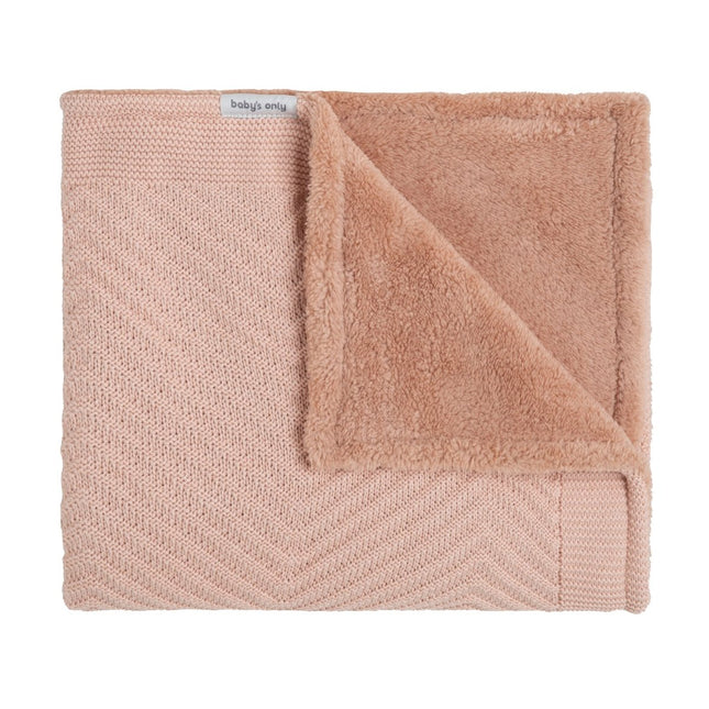 Baby's Only Ledikantdeken Teddy Grace Blush koop je bij Babywinkel