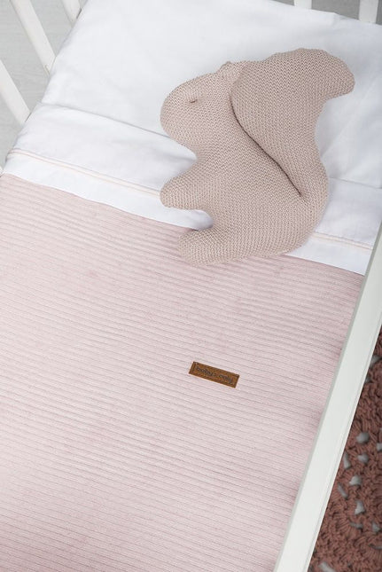 Baby's Only Ledikantdeken Teddy Sense Oud Roze koop je bij Babywinkel