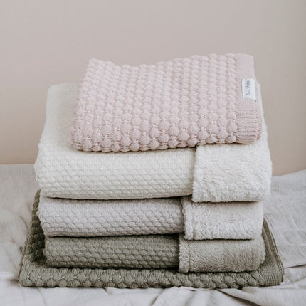 Baby's Only Ledikantdeken Teddy Sky Warm Linen koop je bij Babywinkel