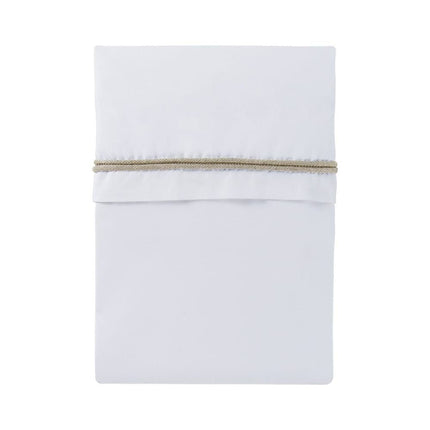 Baby's Only Ledikantlaken Gebreide Bies Beige/Wit koop je bij Babywinkel