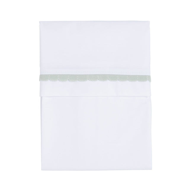 Baby's Only Ledikantlaken Reef Ash Mint/Wit koop je bij Babywinkel