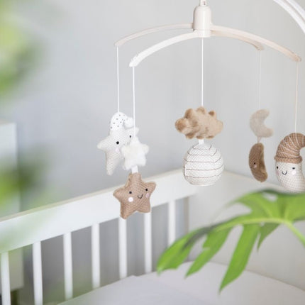Baby's Only Muziekmobiel Heaven Clay/Warm Linen koop je bij Babywinkel
