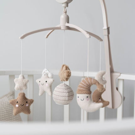 Baby's Only Muziekmobiel Heaven Clay/Warm Linen koop je bij Babywinkel