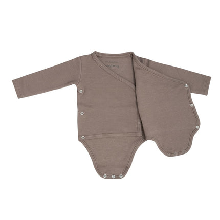 Baby's Only Romper Lange Mouw Pure Mokka koop je bij Babywinkel