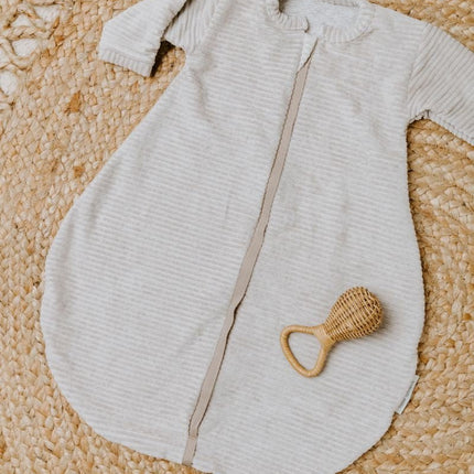Baby's Only Slaapzak Baby Lange Mouw Sense Kiezelgrijs 60cm koop je bij Babywinkel