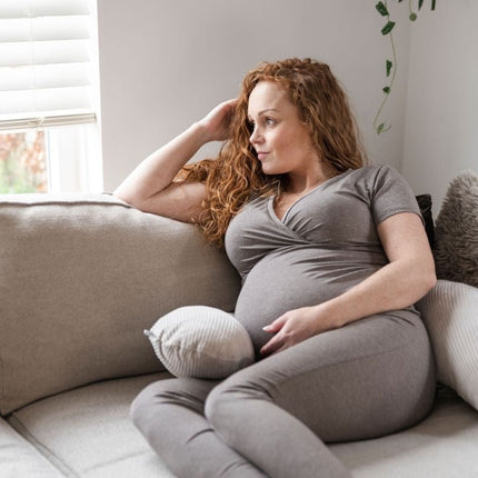 Baby's Only Voedingskussen Sense Kiezelgrijs koop je bij Babywinkel