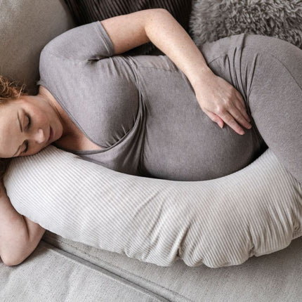 Baby's Only Voedingskussen Sense Kiezelgrijs koop je bij Babywinkel