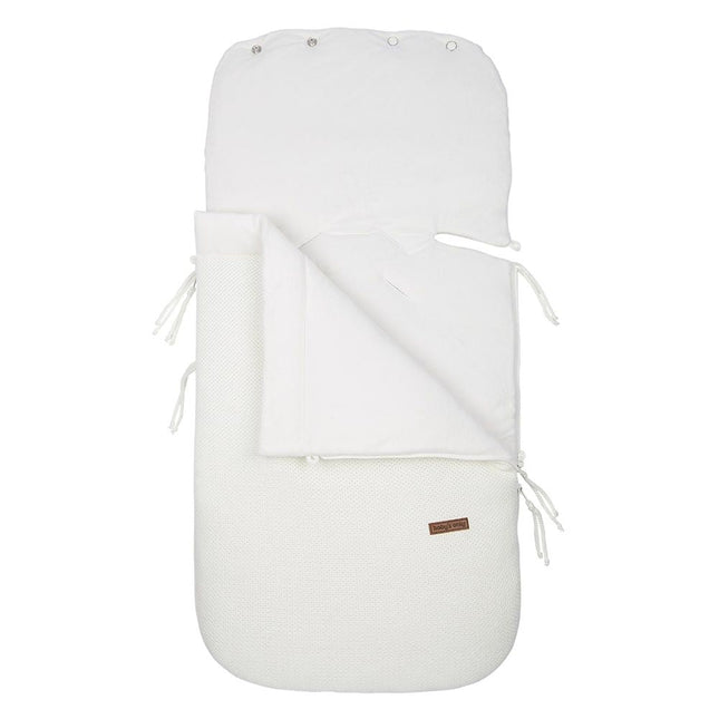 Baby's Only Voetenzak Autostoel Classic 0+ Wol Wit koop je bij Babywinkel