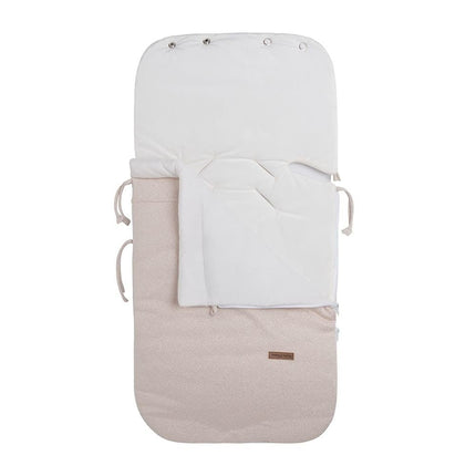 Baby's Only Voetenzak Autostoel Sparkle Melee 0+ Goudivoor koop je bij Babywinkel