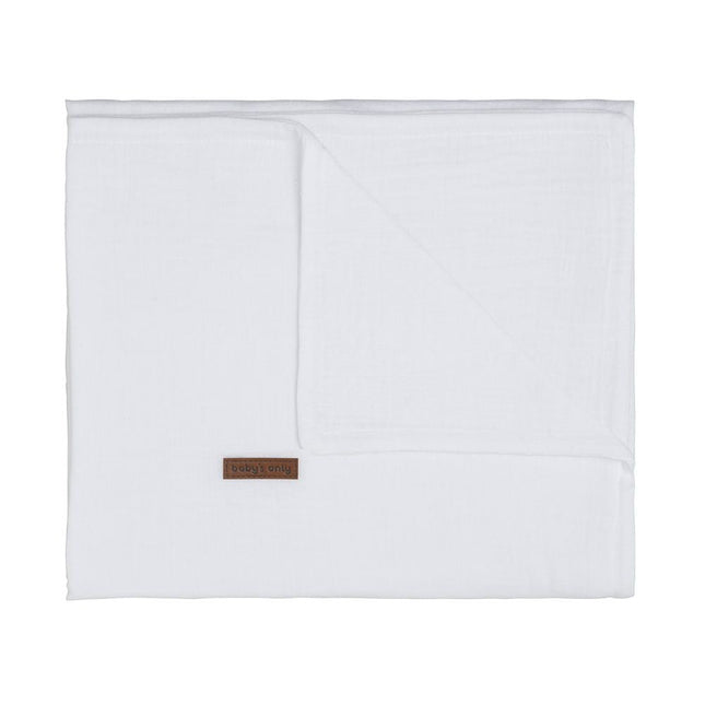 Baby's Only Wiegdeken Breeze Wit koop je bij Babywinkel