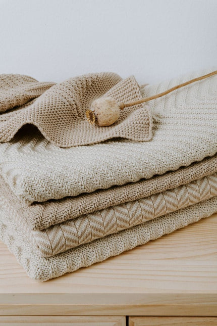 Baby's Only Wiegdeken Grace Beige 70x95cm koop je bij Babywinkel