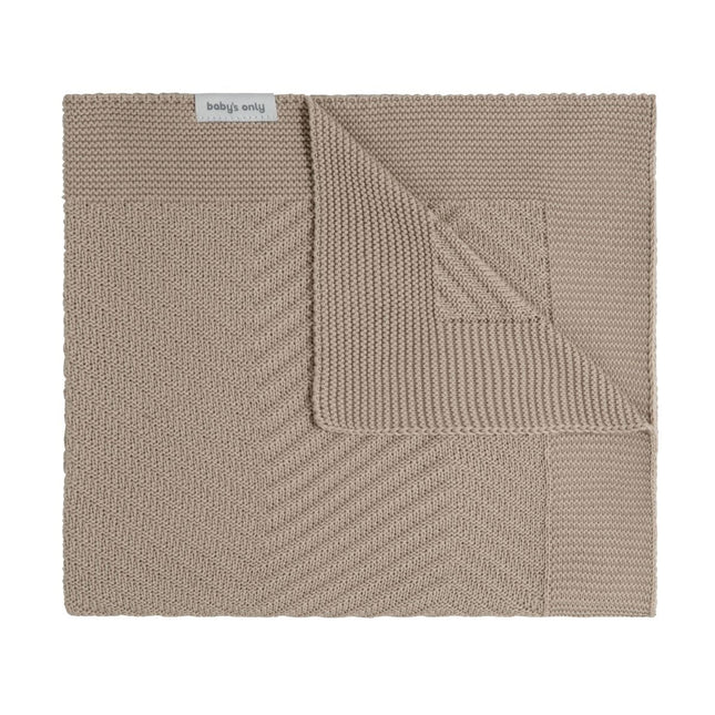 Baby's Only Wiegdeken Grace Beige 70x95cm koop je bij Babywinkel
