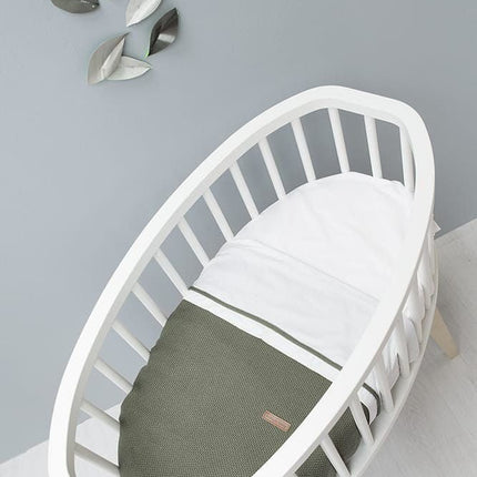 Baby's Only Wiegdeken Soft Classic Stonegreen koop je bij Babywinkel