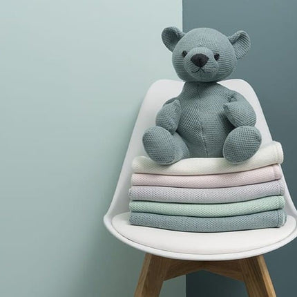 Baby's Only Wiegdeken Soft Classic Stonegreen koop je bij Babywinkel