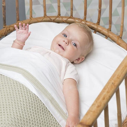 Baby's Only Wiegdeken Soft Flavor Grijs koop je bij Babywinkel