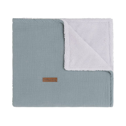Baby's Only Wiegdeken Teddy Breeze Stonegreen koop je bij Babywinkel