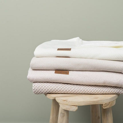 Baby's Only Wiegdeken Teddy Classic Wol Wit koop je bij Babywinkel