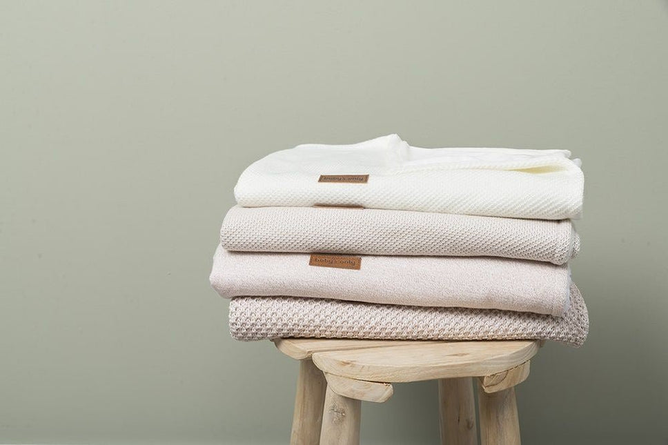Baby's Only Wiegdeken Teddy Classic Wol Wit koop je bij Babywinkel
