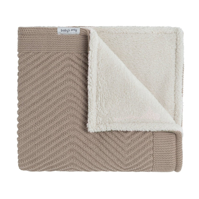 Baby's Only Wiegdeken Teddy Grace Beige koop je bij Babywinkel
