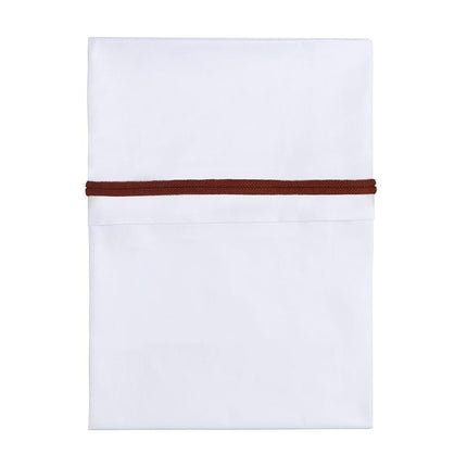 Baby's Only Wieglaken Gebreide Bies Brique/Wit koop je bij Babywinkel