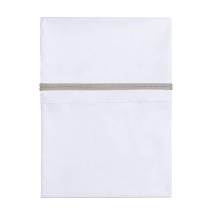 Baby's Only Wieglaken Gebreide Bies Leem/Wit 80x100cm koop je bij Babywinkel
